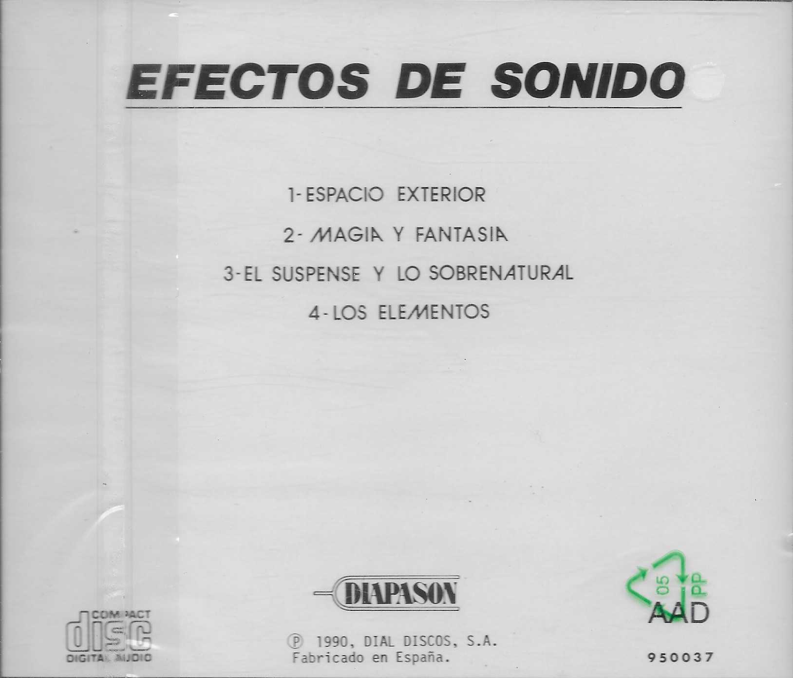Picture of 95 0037 Effectos de sonido - Volume 12 by artist Various from the BBC records and Tapes library